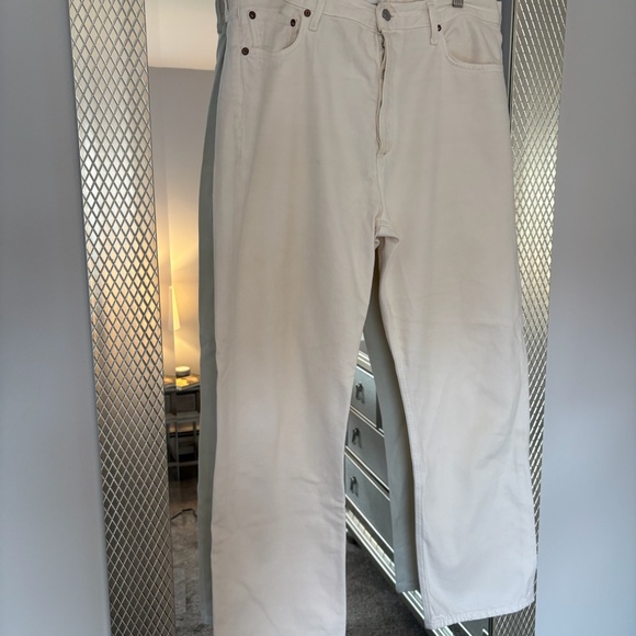 AGOLDE Mid-Rise 90s Jeans in “Fortune Cookie” – Size 32 - Picture 8 of 11